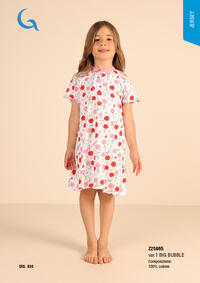 PIGIAMA BAMBINA M/M Z35065 Tellini S.r.l. Ingrosso Abbigliamento